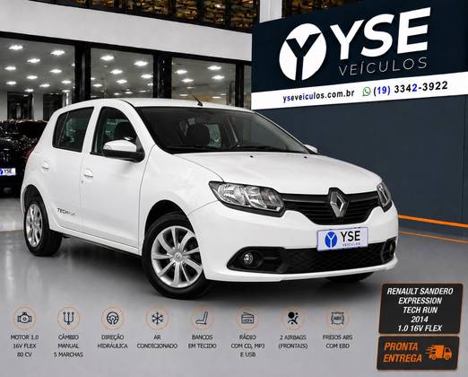 RENAULT SANDERO 1.0 TECH RUN 16V FLEX 4P MANUAL